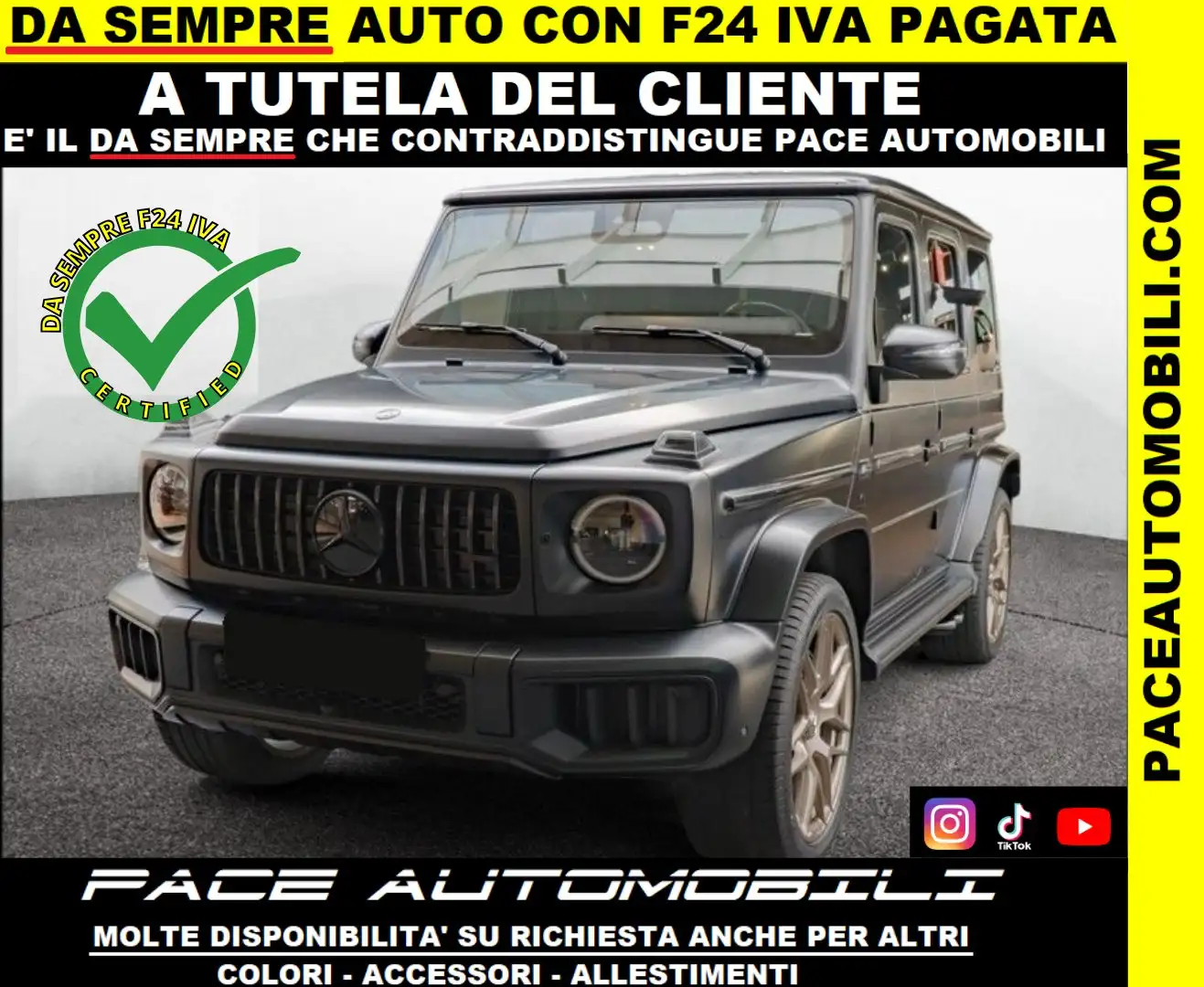 Mercedes-Benz G 63 AMG NEW FACE LIFT LED PDC KAMERA MULTIBEAM KAMERA 360 Nero - 1