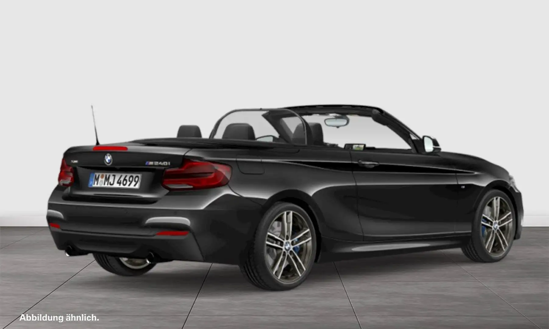 BMW 240 M240i xDrive Cabrio Adapt.LED Harman/K. Kamera Zwart - 2