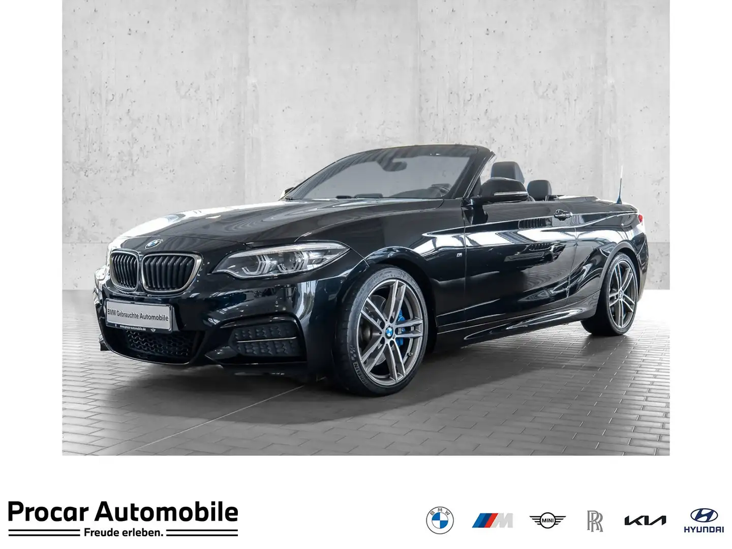 BMW 240 M240i xDrive Cabrio Adapt.LED Harman/K. Kamera Noir - 1