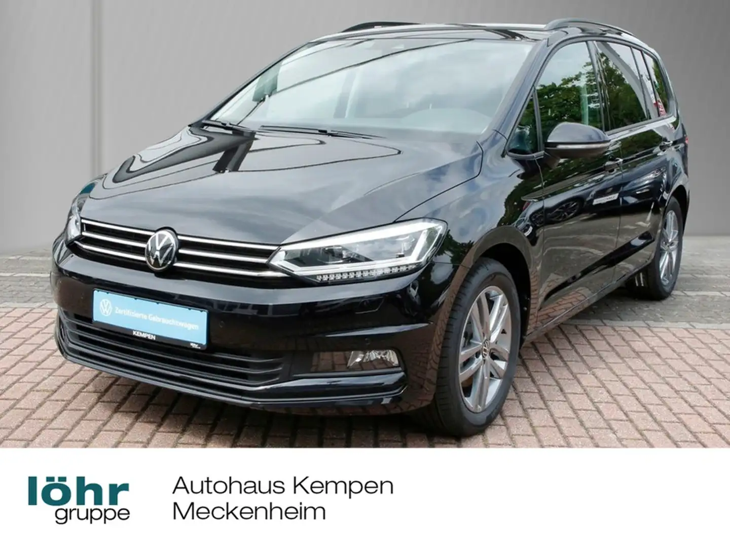 Volkswagen Touran 1.5 TSI DSG Comfortline 7-Sitze App-C.+VC ACC L... Schwarz - 1
