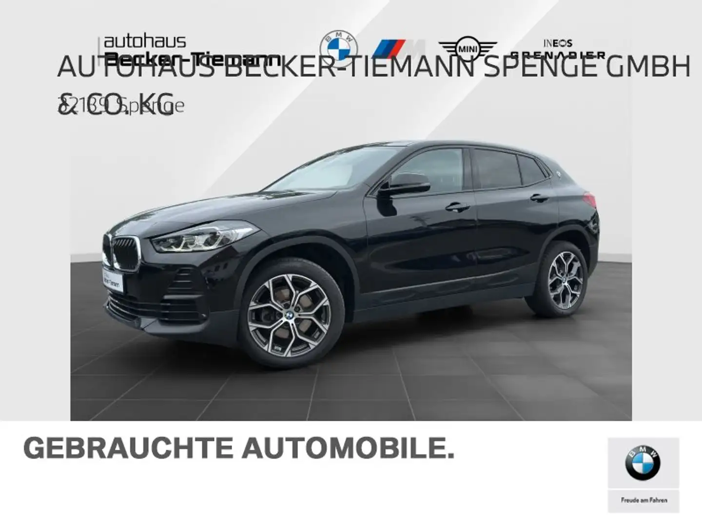 BMW X2 sDrive18d *AUT.*ADV.PLUS:*AD.LED*KAMERA*NAVI* Zwart - 1