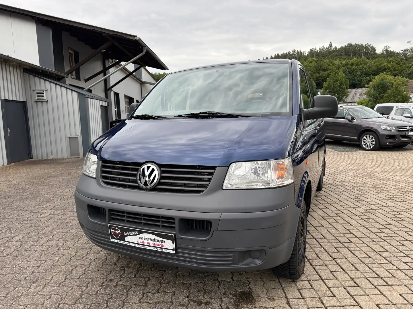 Volkswagen T5 Kombi 1.9 TDI Kasten/Mixto 5-Sitzen Blauw - 2