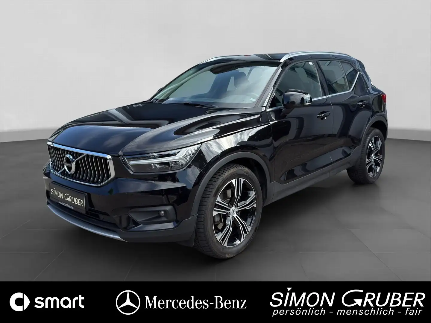 Volvo XC 40 D4 AWD Inscription Kam PDC SHZ LEDER LED Schwarz - 1