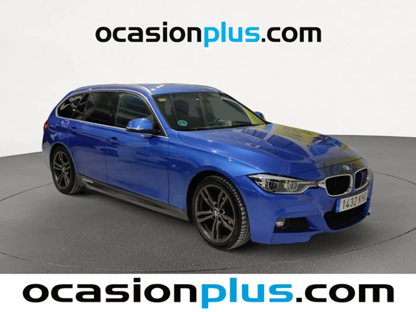 BMW 318 318d Touring Blau - 2