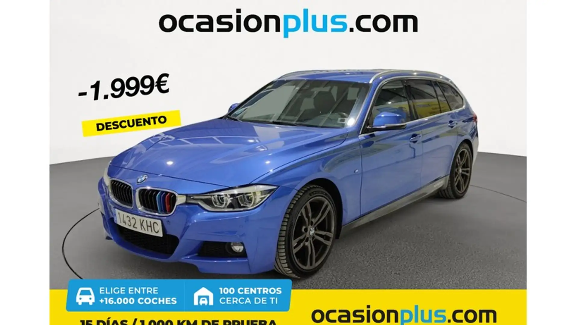 BMW 318 318d Touring Blau - 1