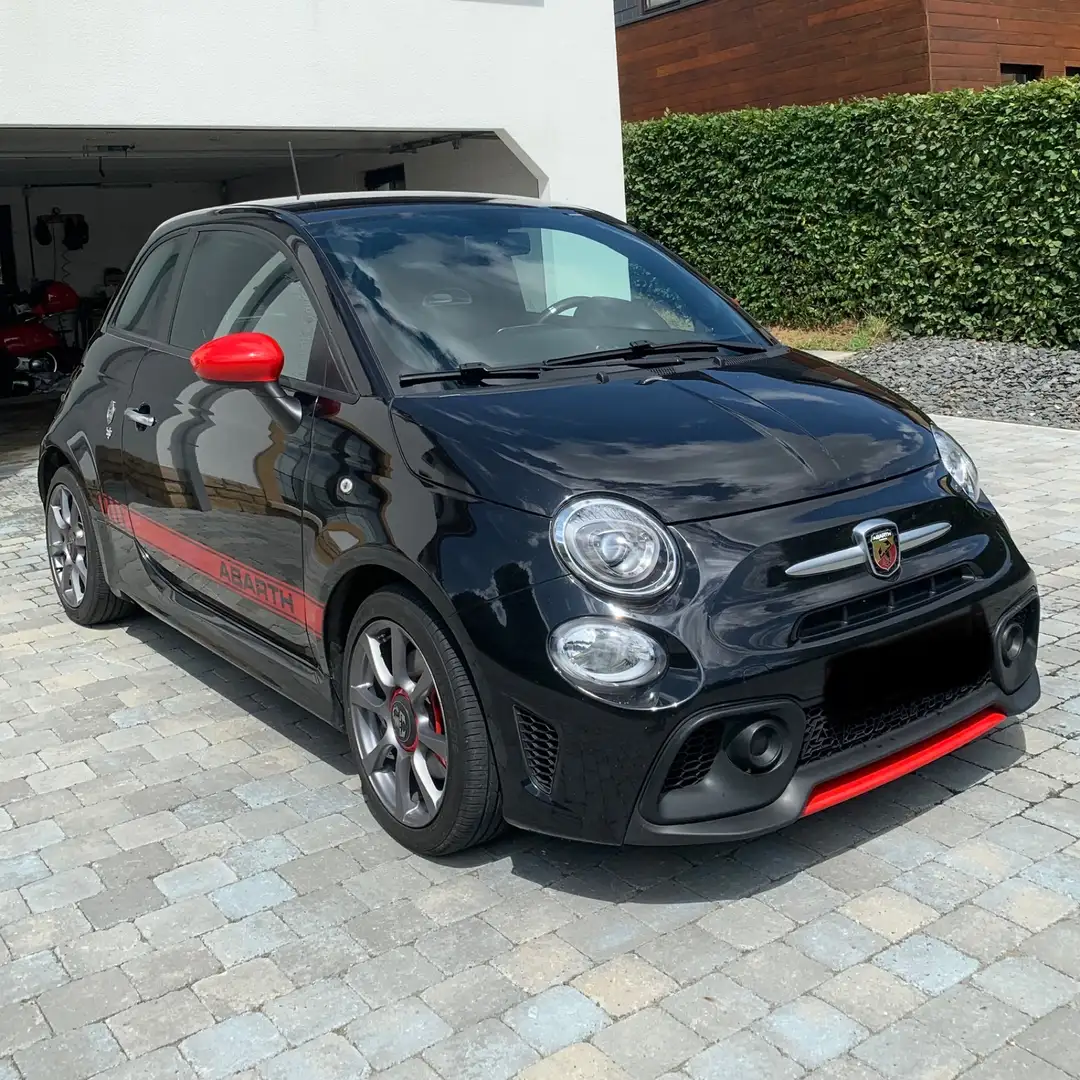 Abarth 595 edition 70ans Zwart - 1