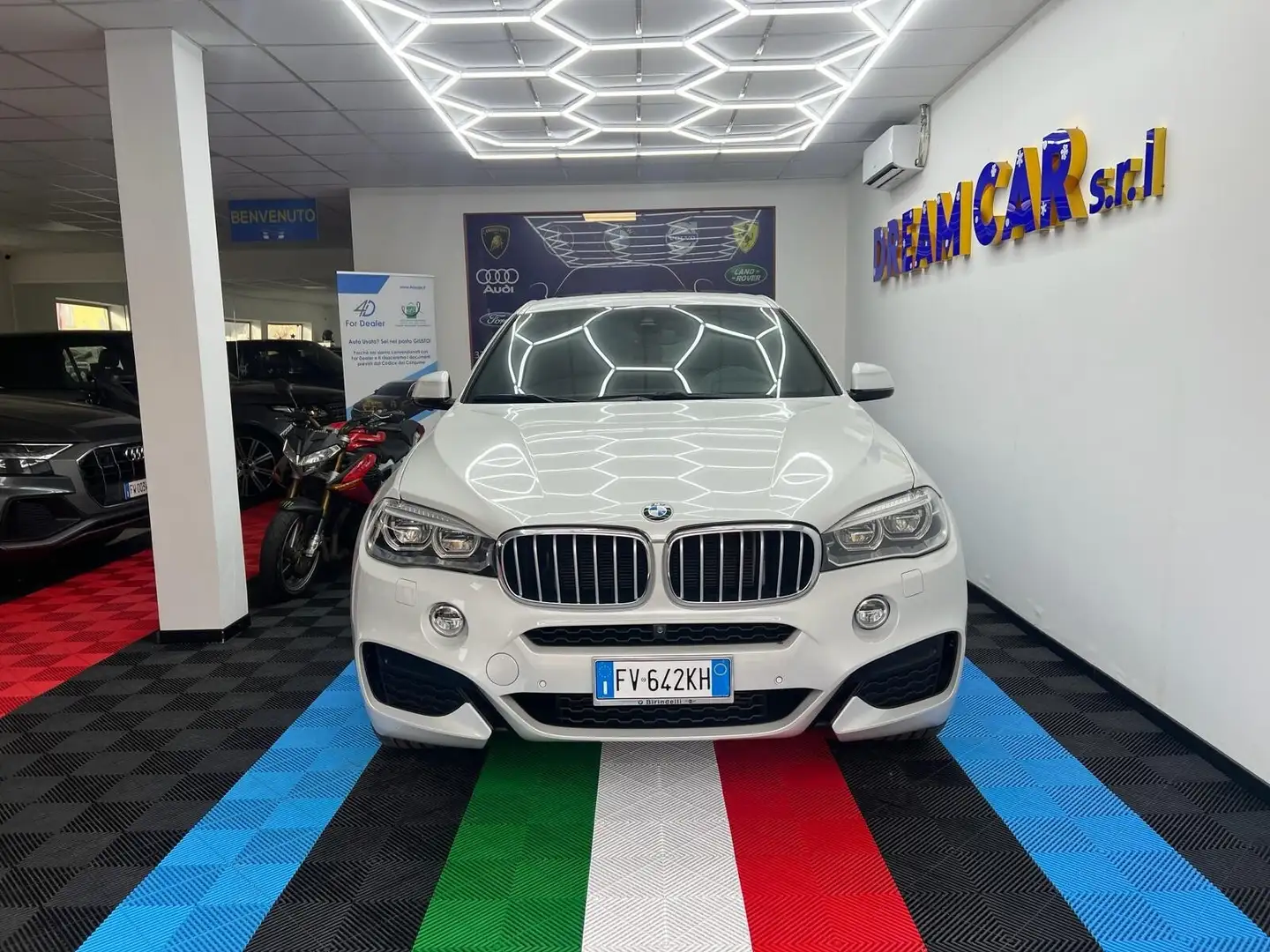 BMW X6 xDrive40d Msport Blanc - 2