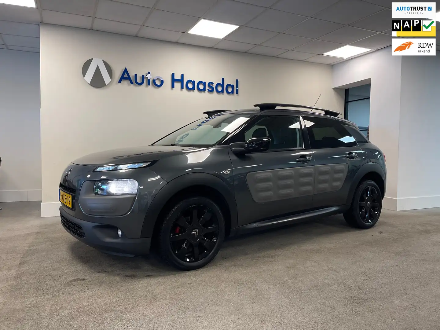 Citroen C4 Cactus 1.2 VTi Shine|CAMERA|PANO|17"|NAP|NAVI Grijs - 1
