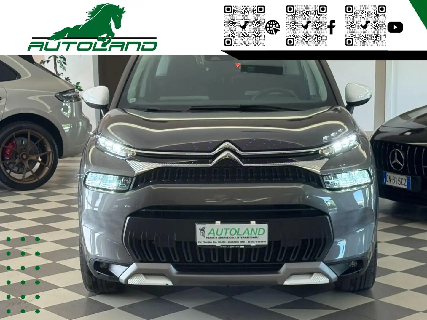 Citroen C3 Aircross PureTech 110 S&S Feel UniPro BiColor Gris - 2
