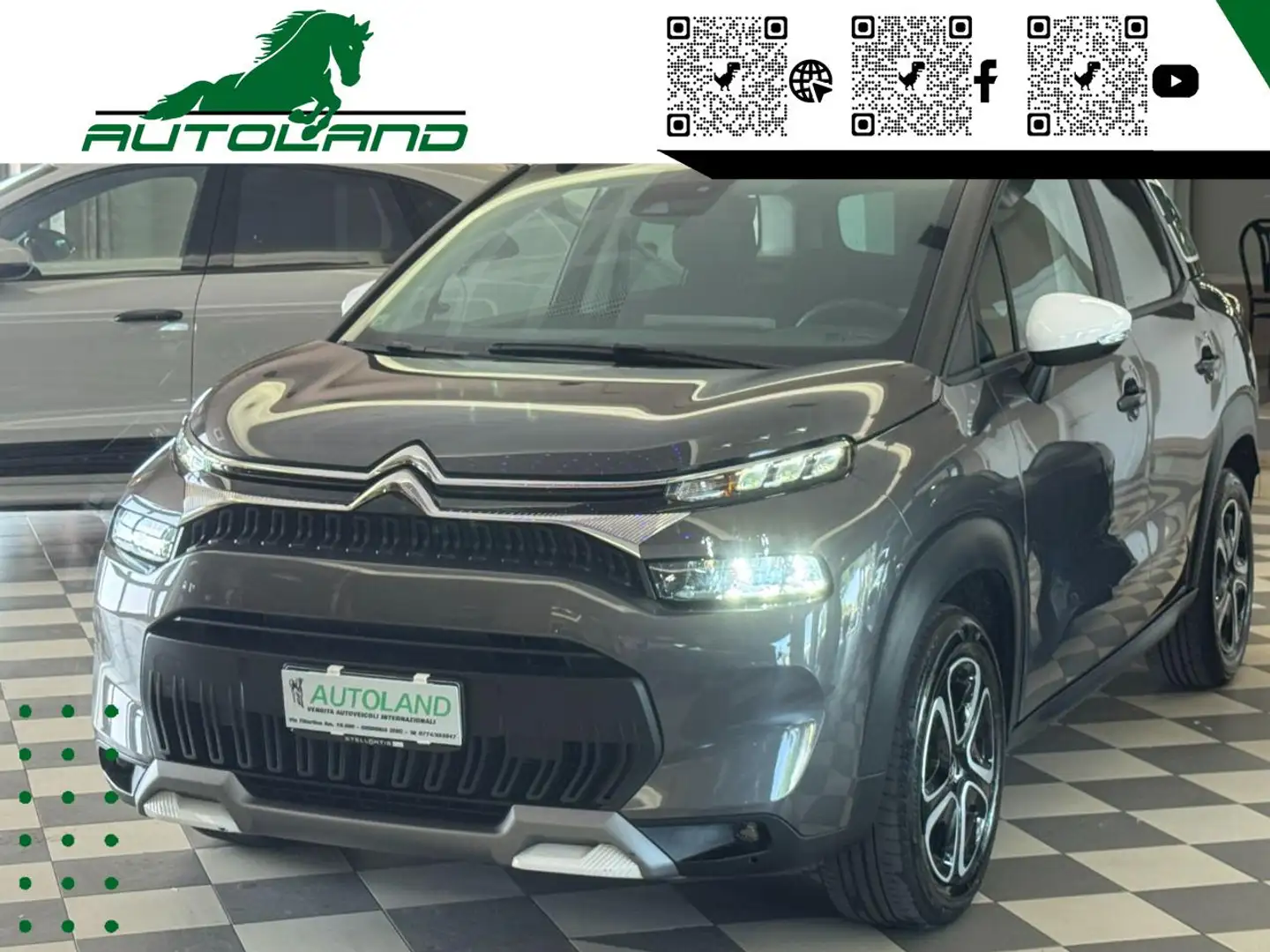 Citroen C3 Aircross PureTech 110 S&S Feel UniPro BiColor Gris - 1