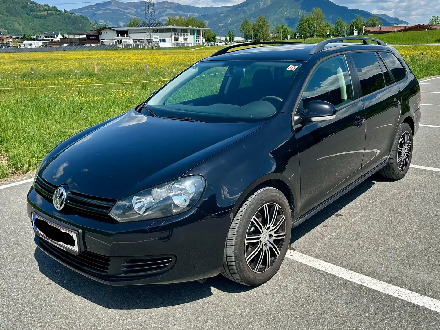 Volkswagen Golf Variant Golf Variant Rabbit 2012 BMT 1,6 TDI DPF Rabbit 2012 Schwarz - 2