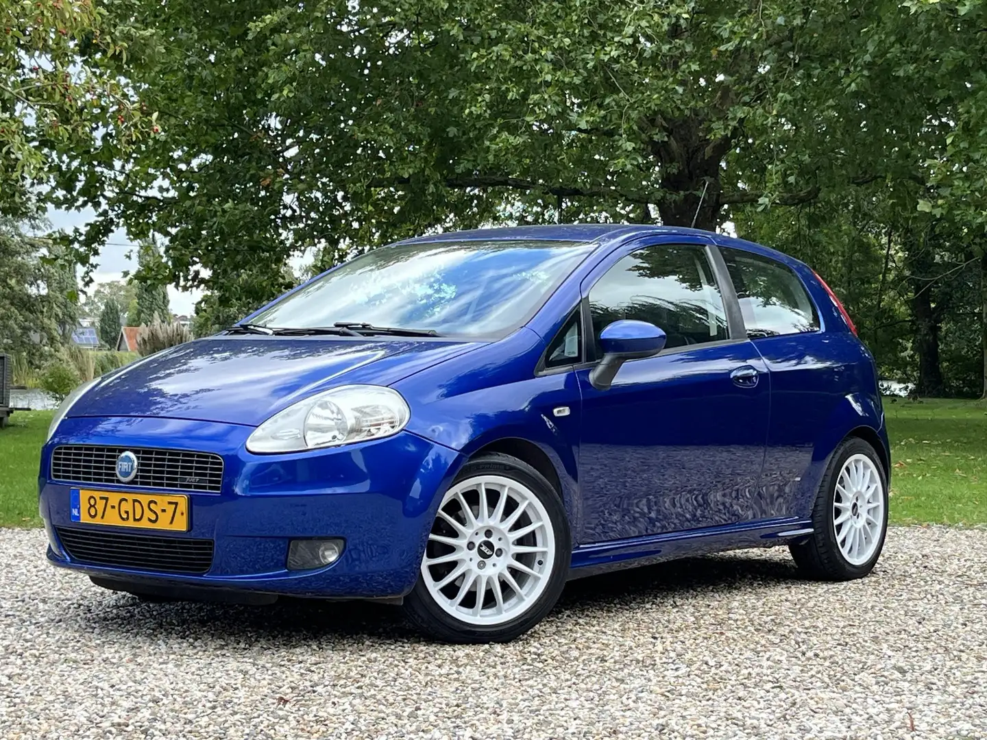 Fiat Grande Punto 1.4 Turbo Sport *Nieuwe Distributie+Remmen+Beurt* Bleu - 1