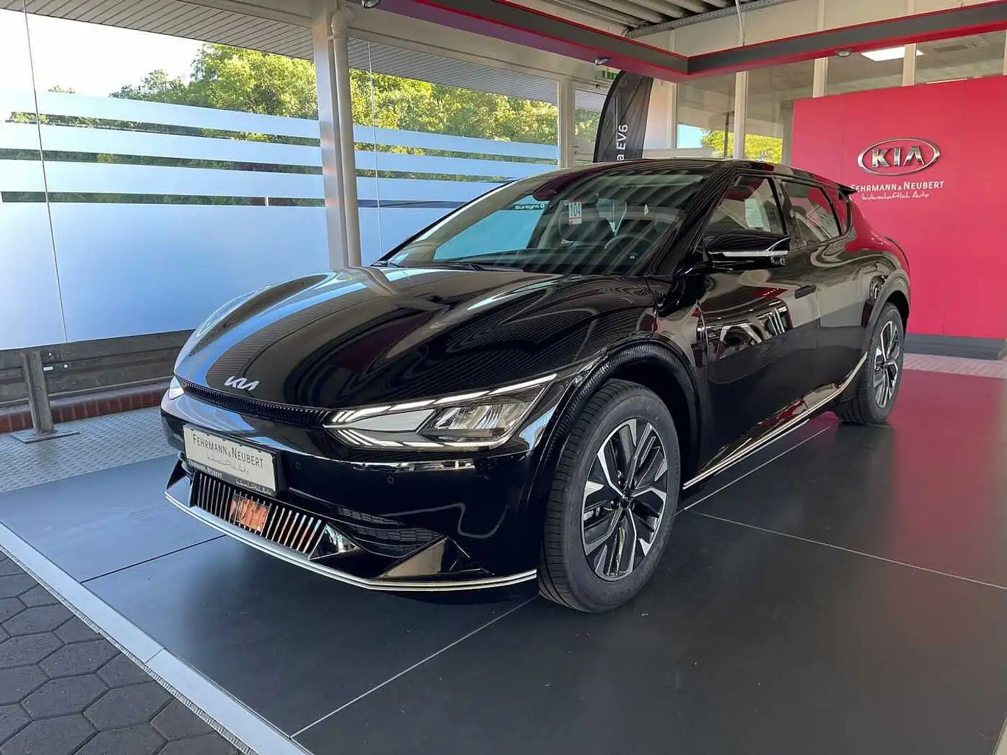 Kia EV6 58-kW/h RWD AIR COM Schwarz - 1
