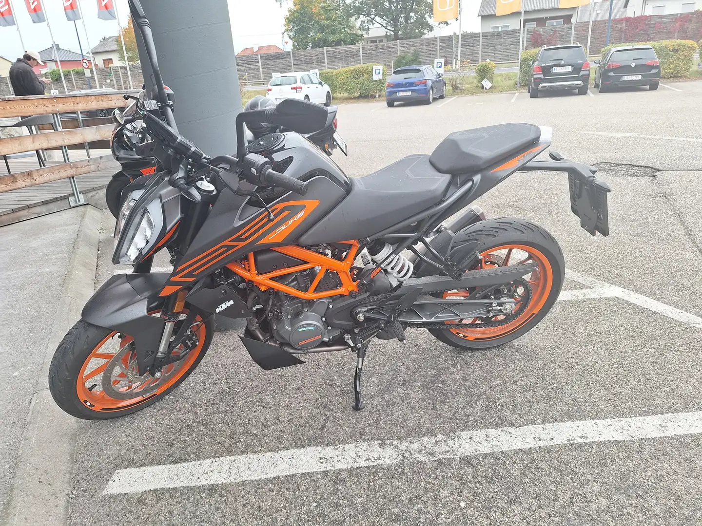 KTM 125 Duke KTM IS DUKE Czarny - 1