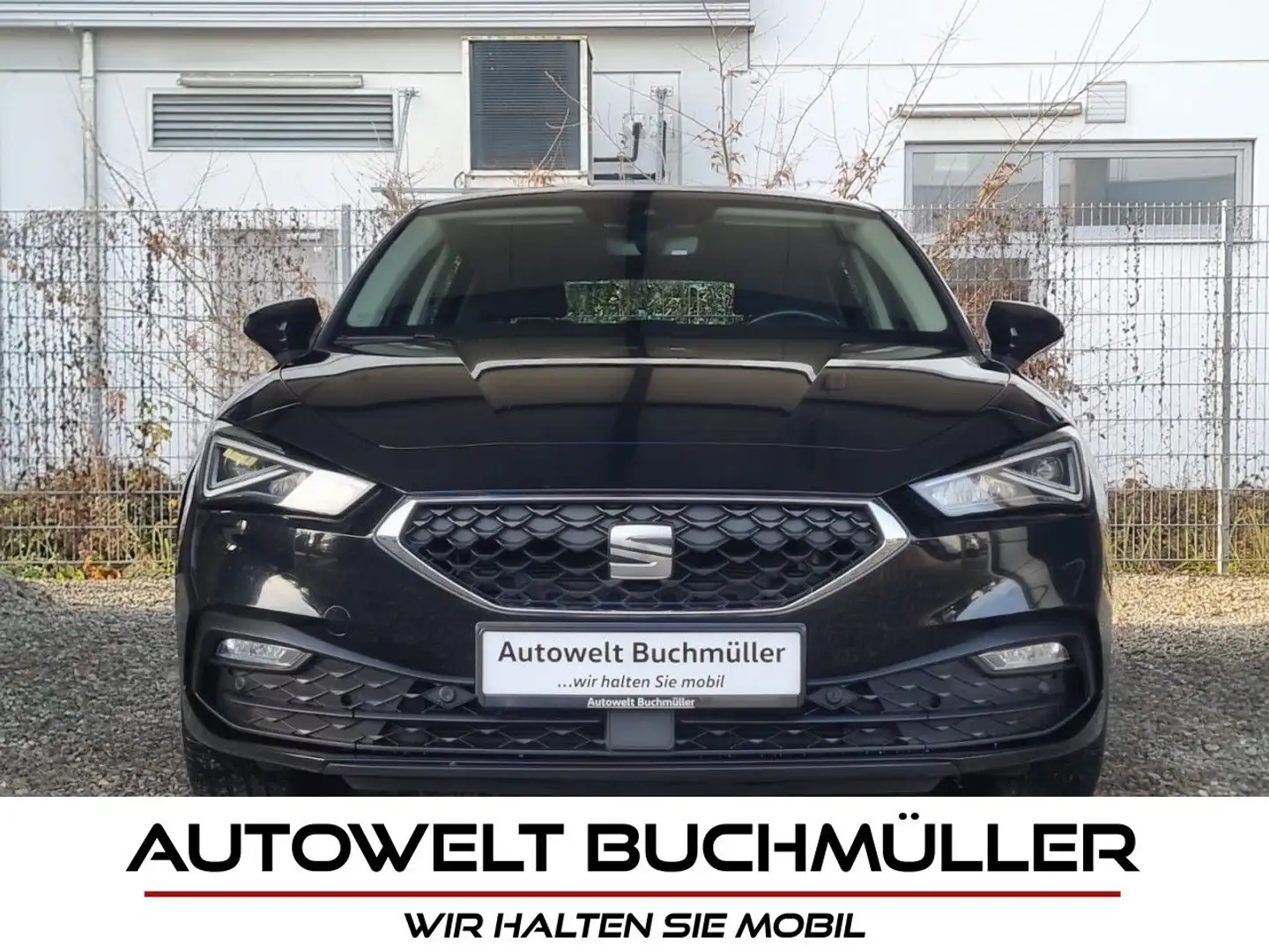 SEAT Leon 2.0 TDI,NAVI,KAMERA,LED,ACC,KEYLESS,VIRTUAL Schwarz - 1