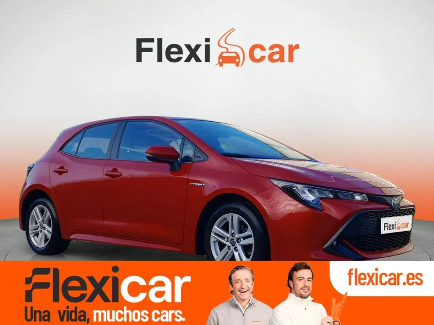 Toyota Corolla 1.8 125H ACTIVE TECH E-CVT Rojo - 1