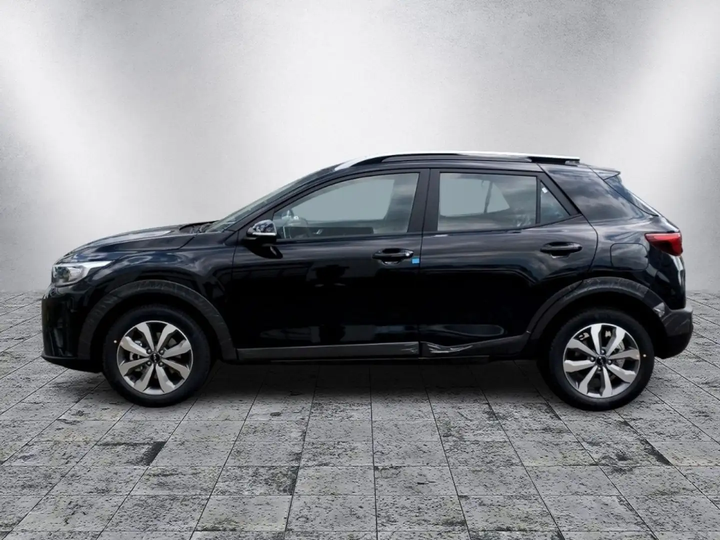 Kia Stonic 1.0T-GDi 100 Vision Schwarz - 2