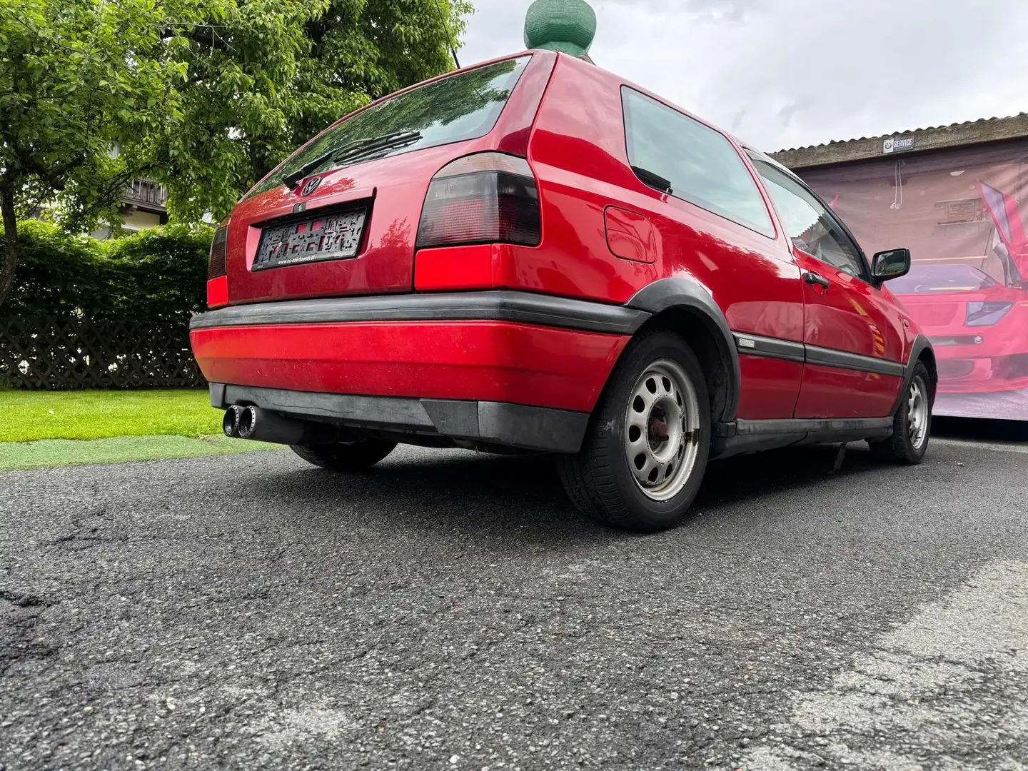 Volkswagen Golf Golf Edition TDI Rot - 2