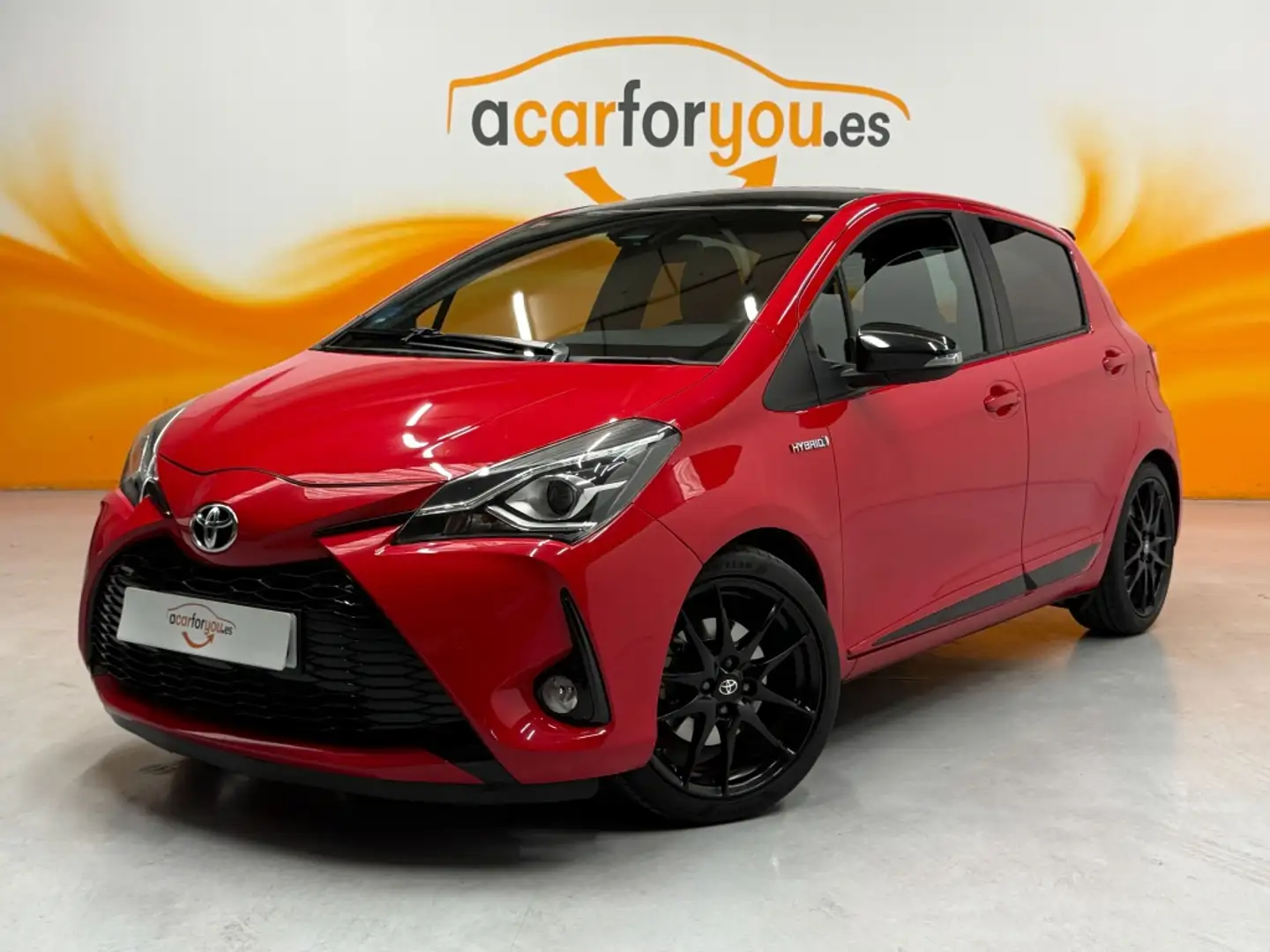 Toyota Yaris 100H 1.5 GR-Sport Rojo - 1