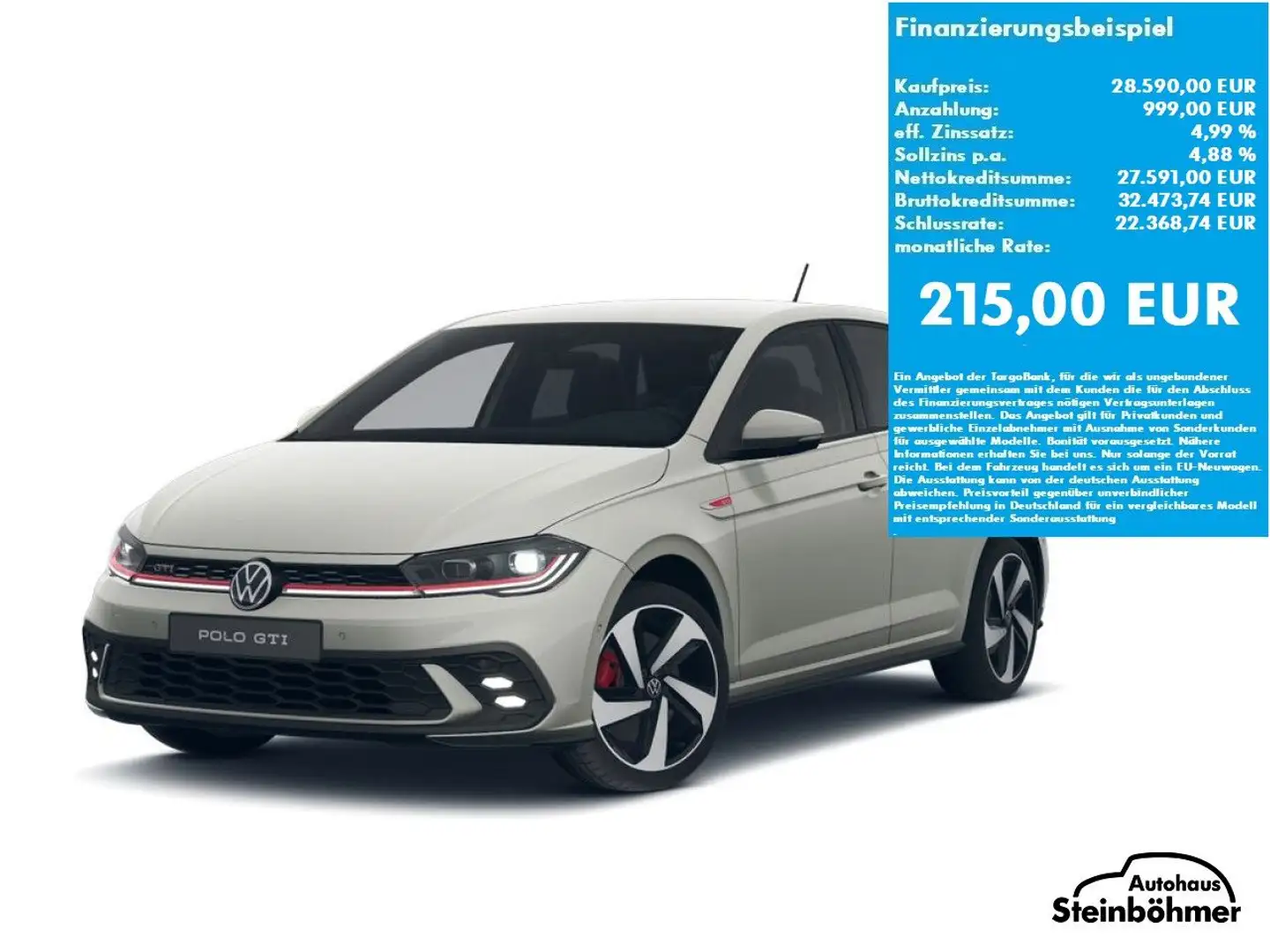 Volkswagen Polo GTI 2.0TSI DSG IQ.Light AppCon IQ.Drive SHZ Gris - 1