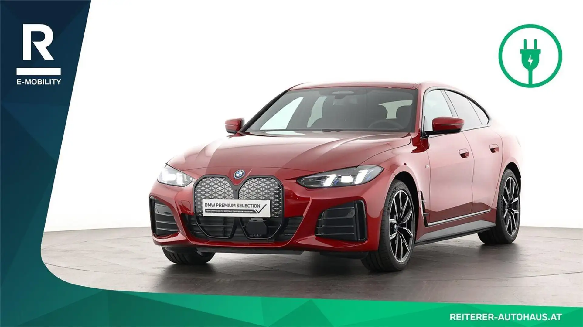 BMW i4 Gran Coupe xDrive40 Rot - 1