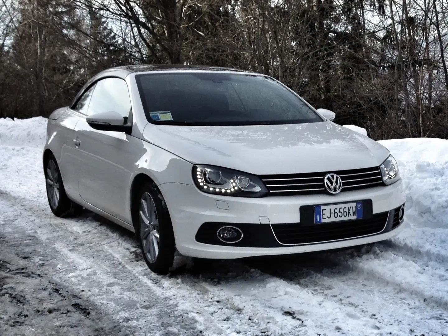 Volkswagen Eos Eos 2.0 tdi bm dsg Bianco - 1