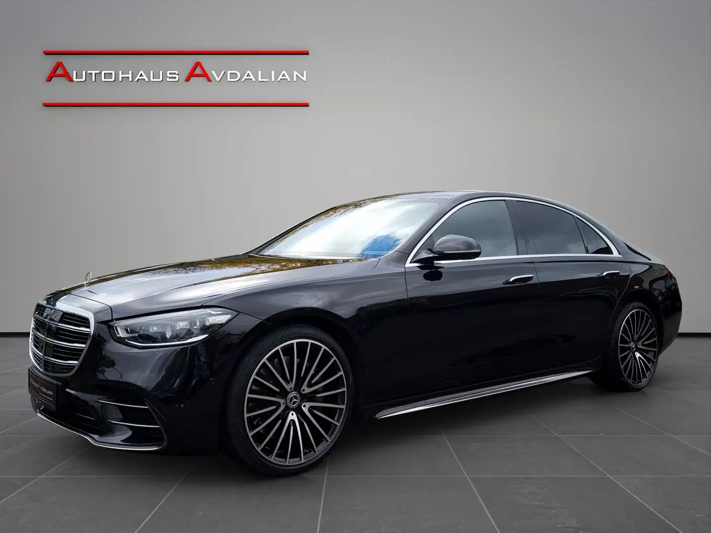 Mercedes-Benz S 400 d 4Matic AMG Line 360°|PANO|HUD|BURMESTER Schwarz - 1