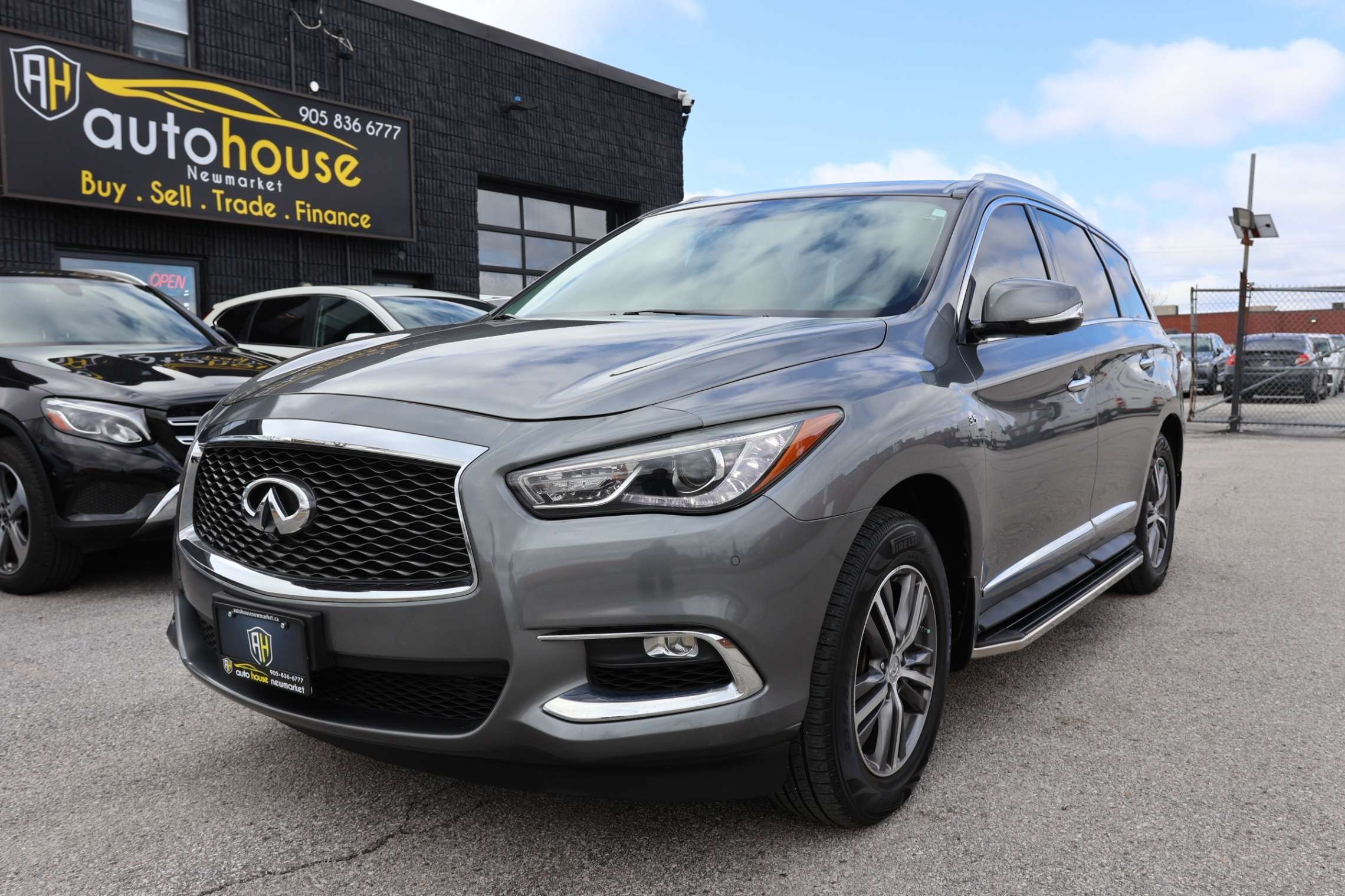 2018 Infiniti QX60 PURE AWD-7PASS-R STARTER/360 CAM/NAV/LEATHER/P SEA