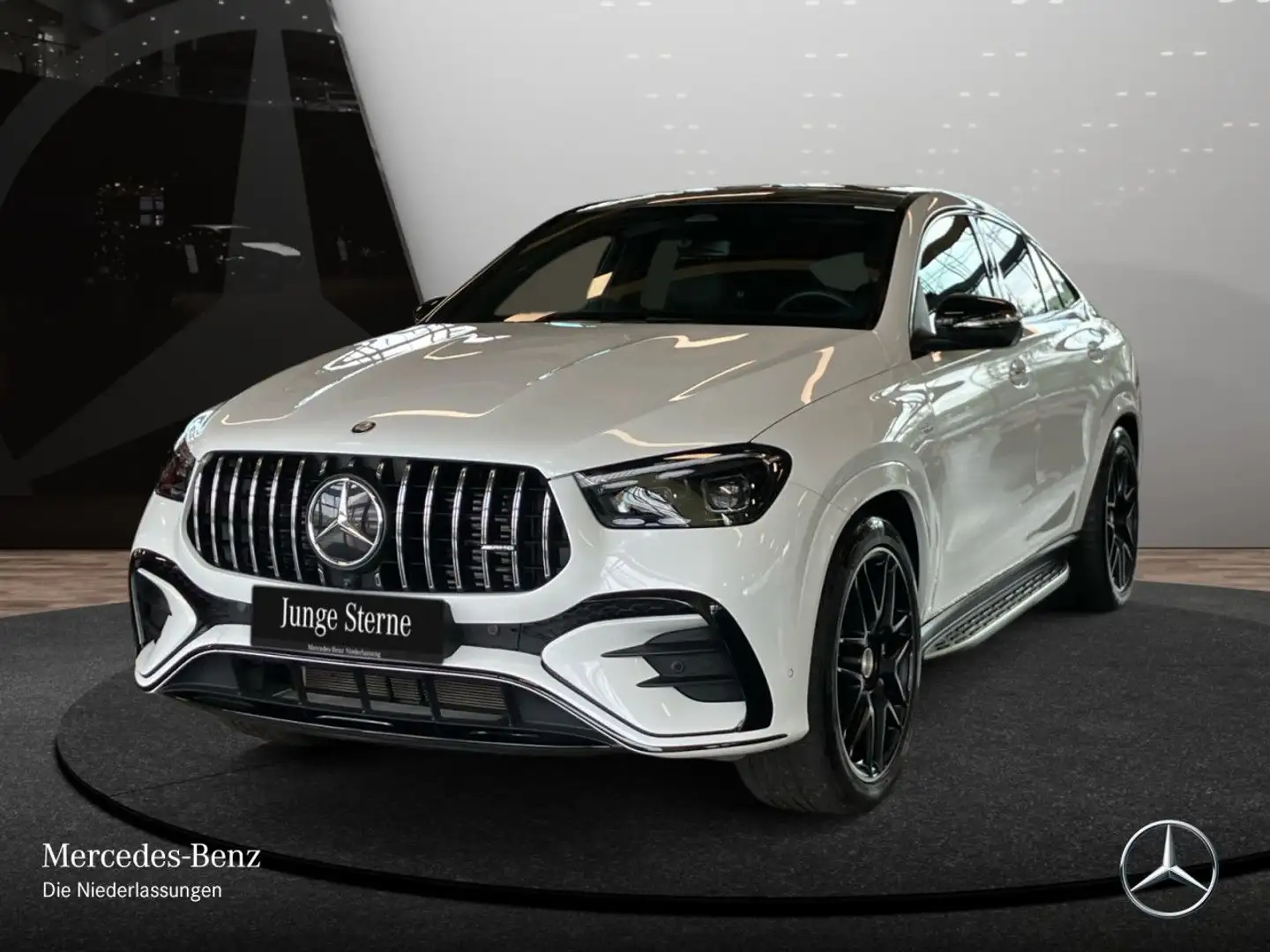 Mercedes-Benz GLE 53 AMG GLE 53 HYBRID Coupé 4M NIGHT+PANO+360+AHK+22"+HUD Weiß - 2