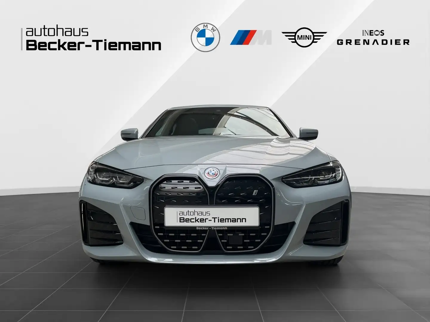 BMW i4 eDrive40  M Sport/AHK/ACC/Schiebed./Leder Grigio - 2