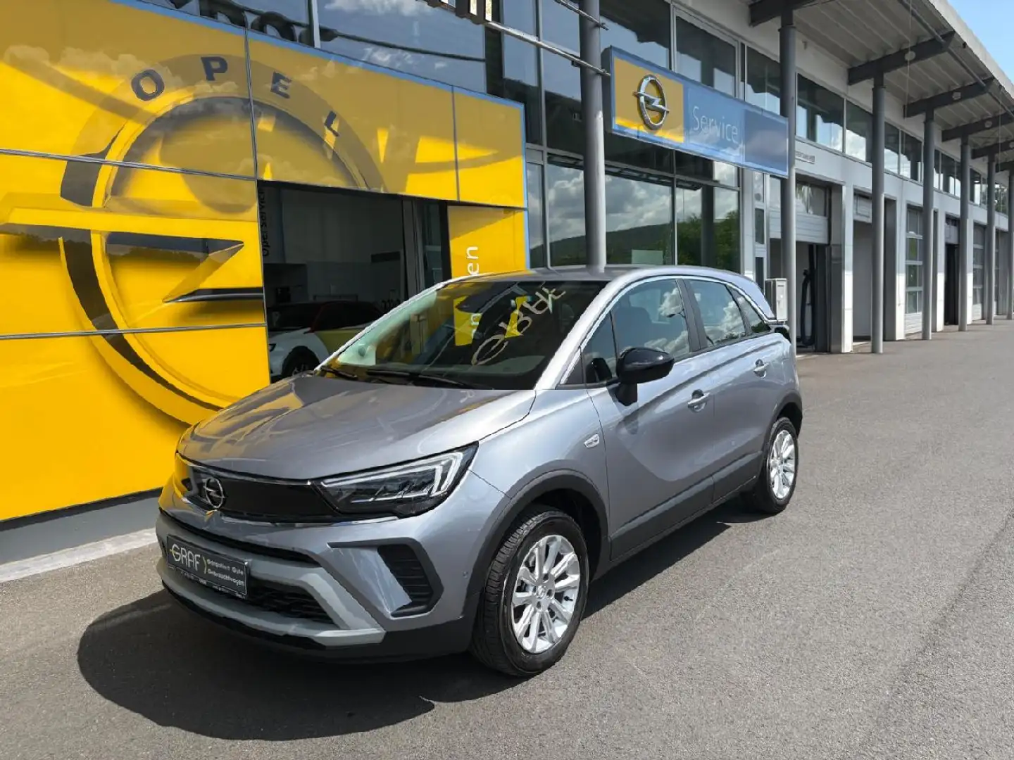 Opel Crossland Crossland Elegance AT8 Navi*Le+SHz vo.*Kamera Grau - 1