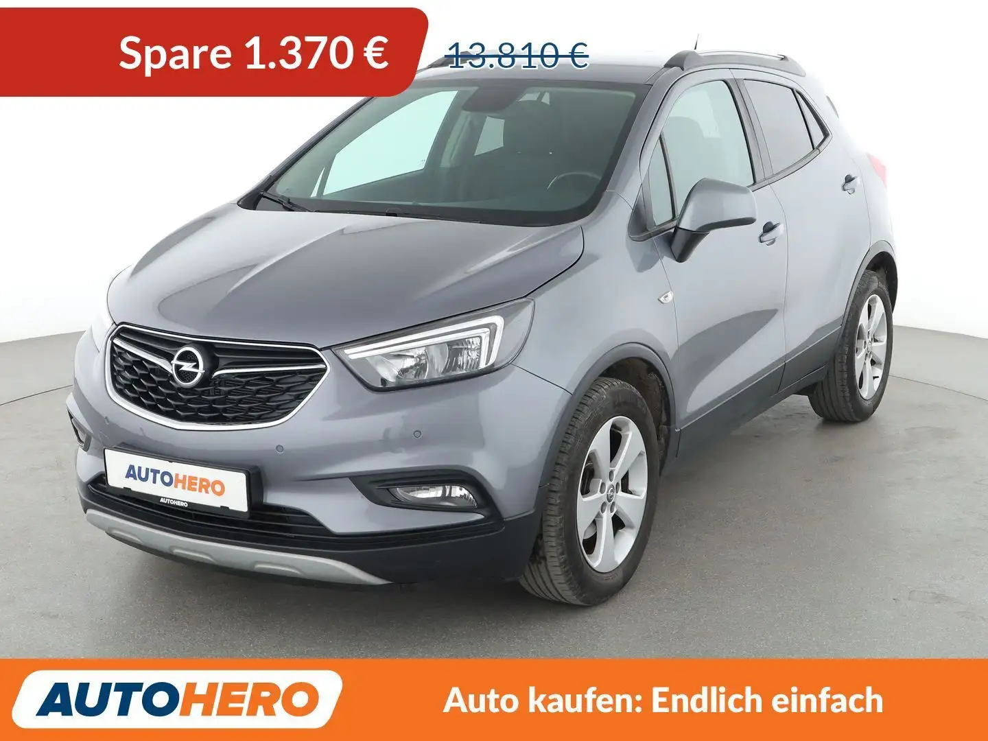 Opel Mokka X 1.4 Turbo Edition Start/Stop*NAVI*TEMPO*PDC* Grau - 1