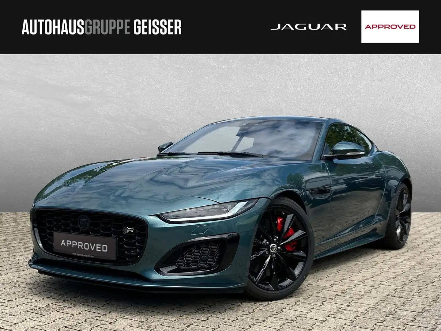 Jaguar F-Type P575 V8 AWD Coupe R75  LED 20" Zelená - 1
