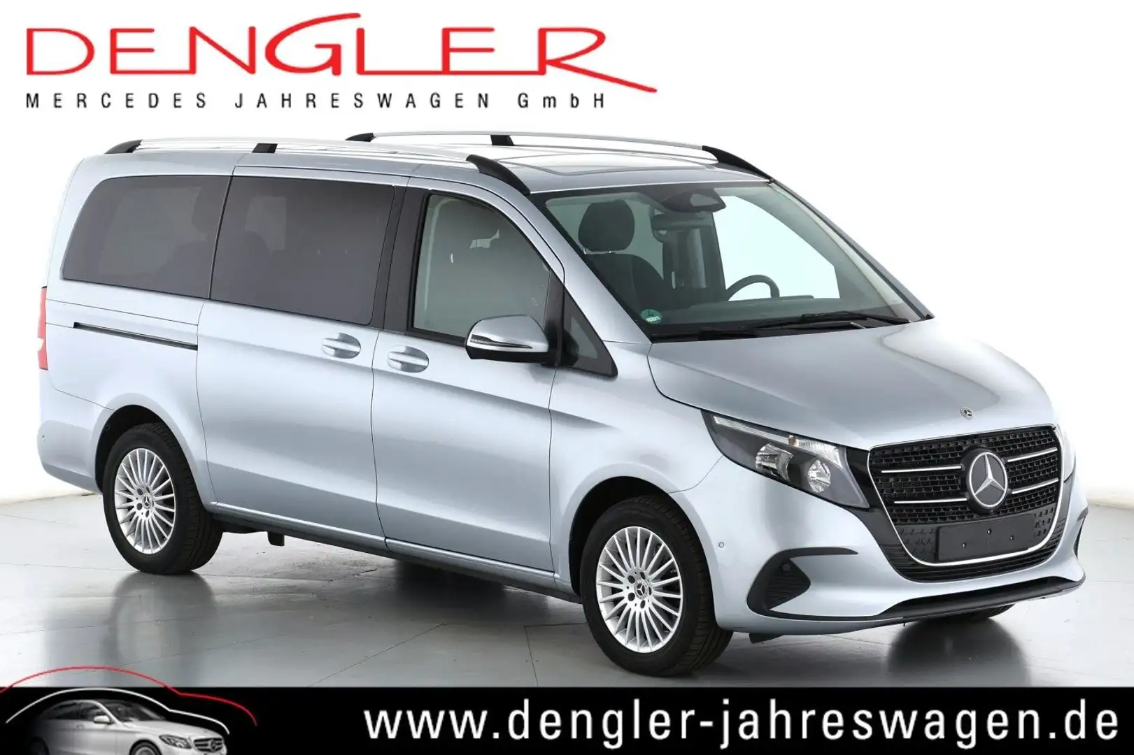 Mercedes-Benz V 220 D LANG ACC*AHK 2,5t*WIDESCREEN Silber - 1