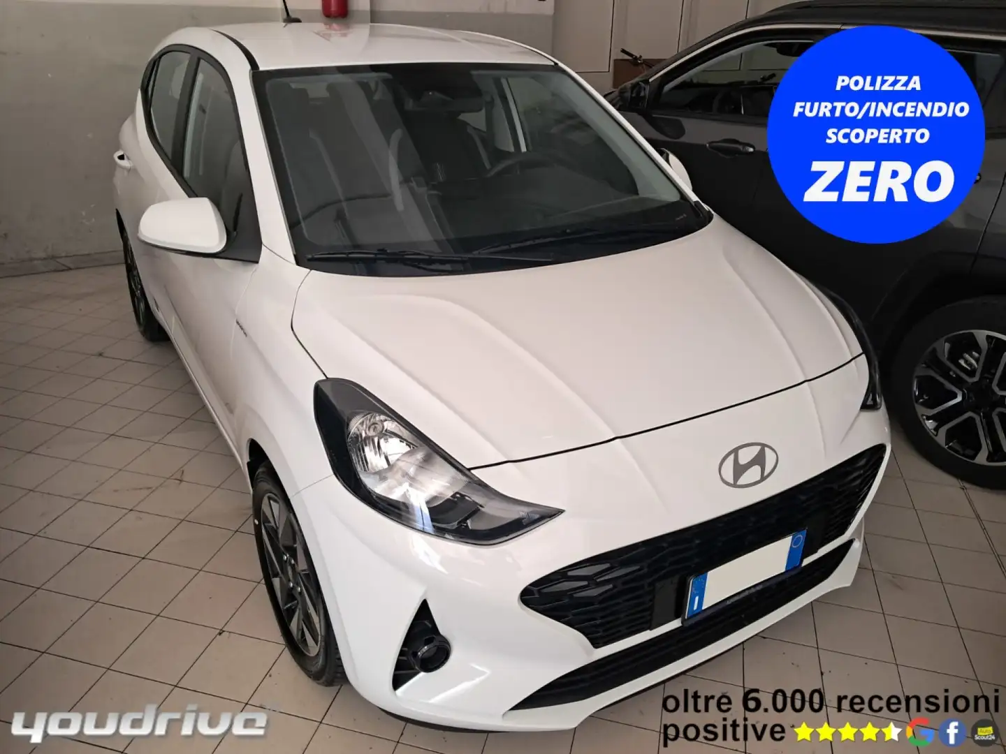 Hyundai i10 1.0 MPI Connectline MY25 Bianco - 1