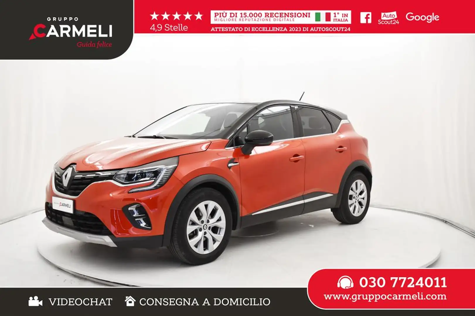 Renault Captur 1.6 hybrid Intens E-Tech 145cv auto Rot - 1