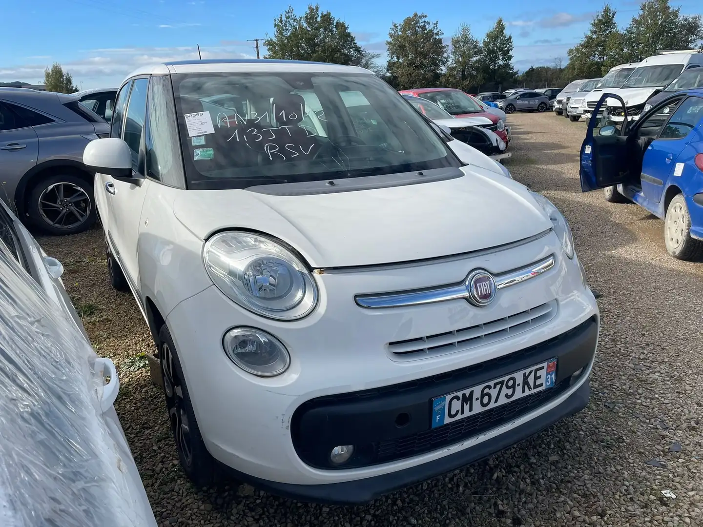 Fiat 500L 1.3D Multijet 85 Popstar / CM679 Blanc - 1