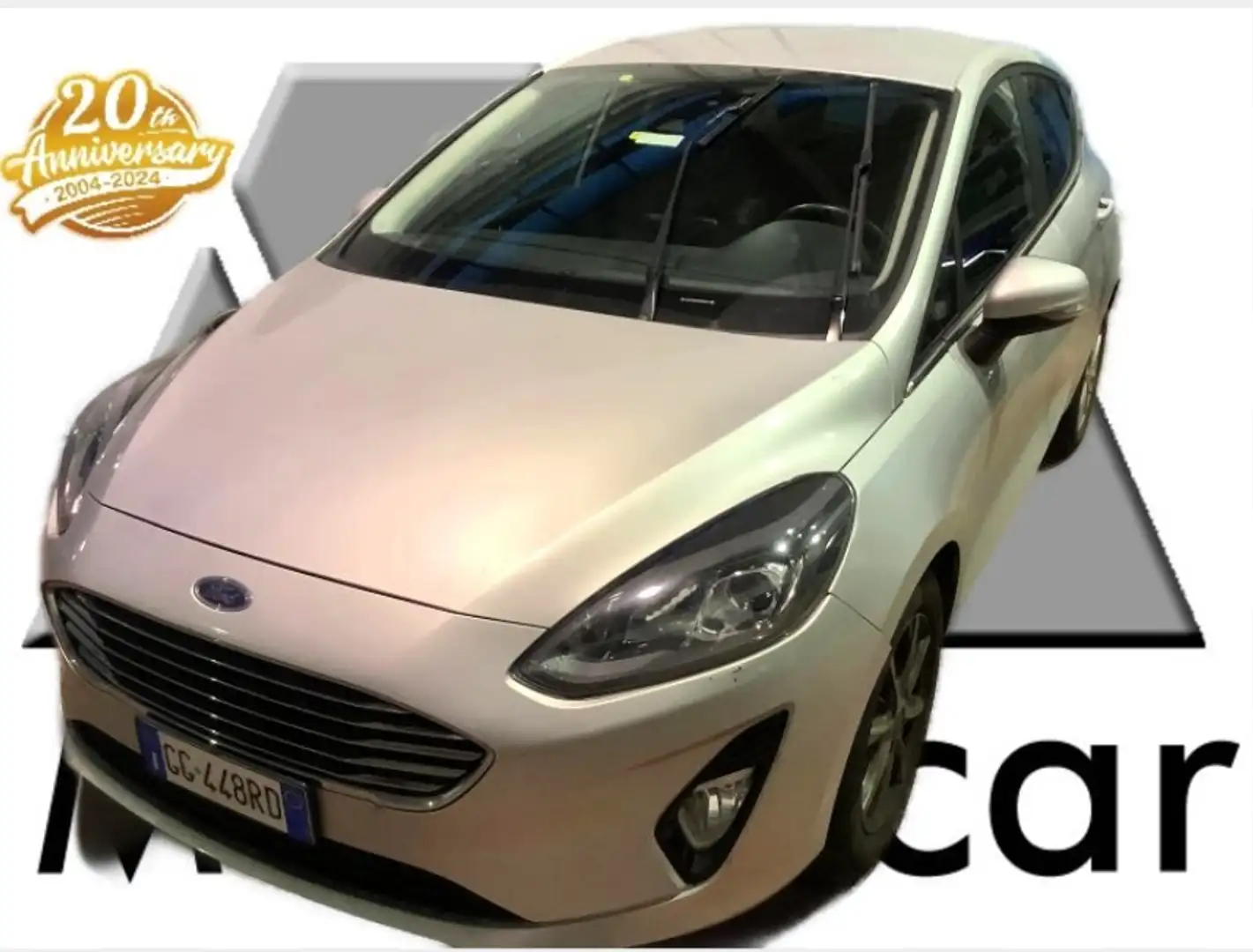 Ford Fiesta Fiesta p 5p 1.0 ecoboost hybrid Titanium -GG448RD Gris - 1