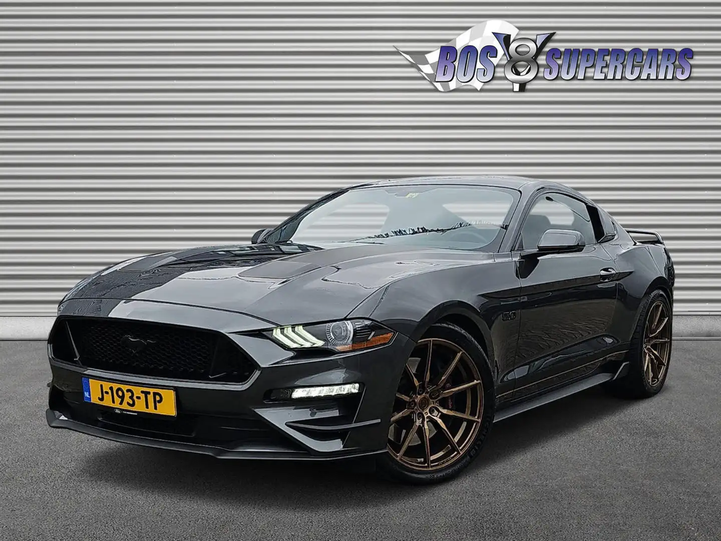 Ford Mustang GT PREMIUM 5.0 V8 SUPERCHARGED 700PK Grijs - 1