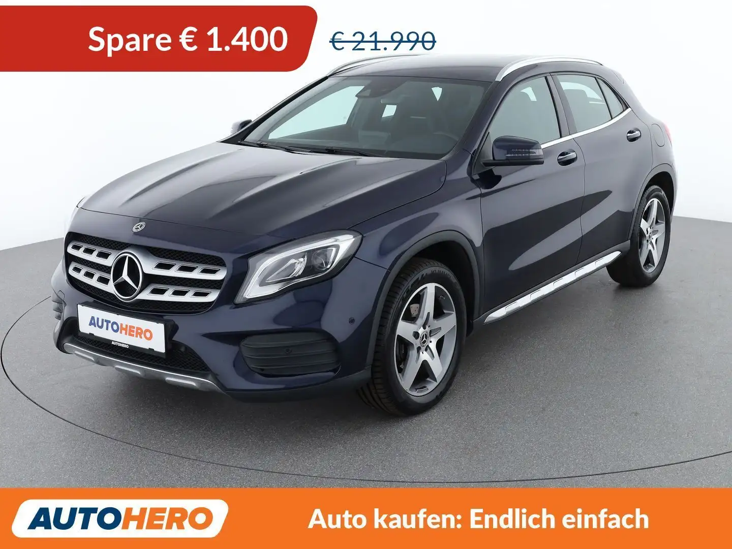 Mercedes-Benz GLA 180 GLA 180 AMG Line Blau - 1