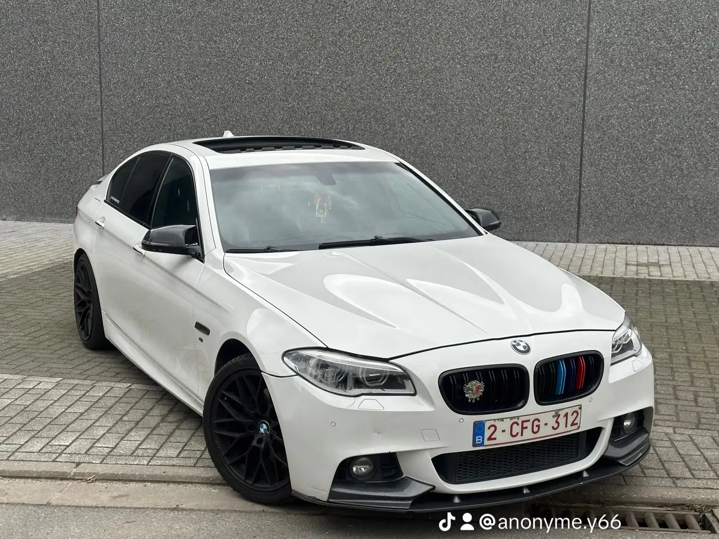 BMW 520 EURO6/TOIT PANO/PACK M Bílá - 1