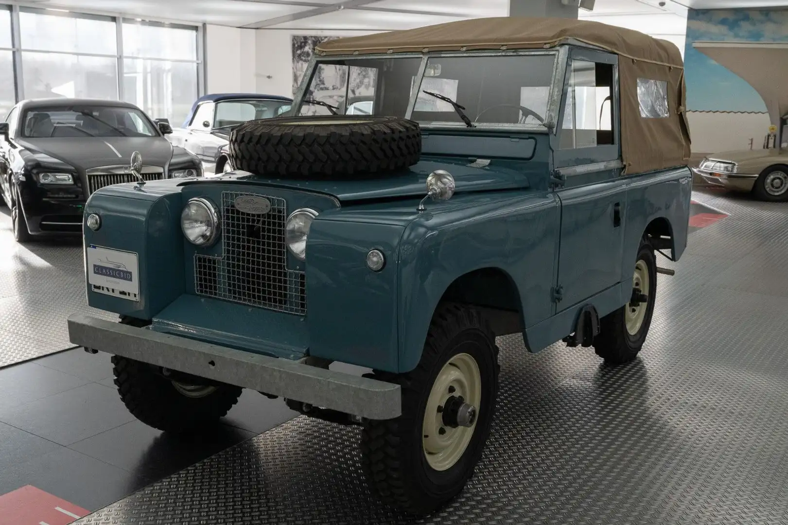 Land Rover Santana 88 Serie 2A Niebieski - 1