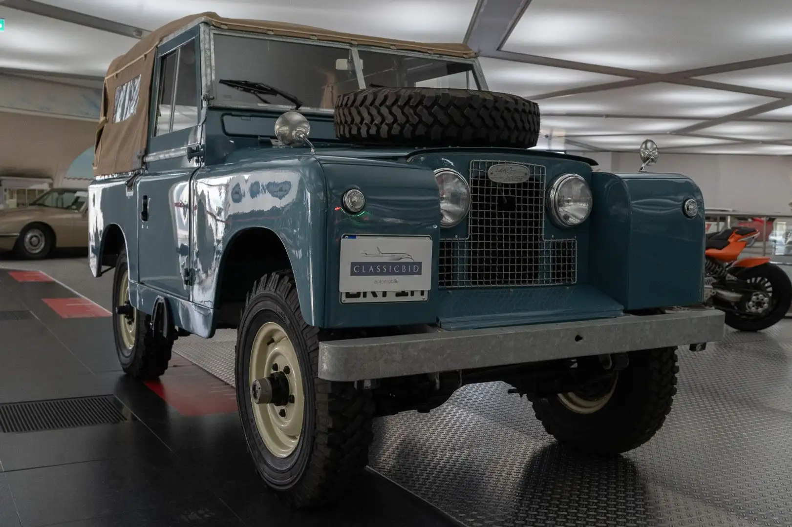 Land Rover Santana 88 Serie 2A Niebieski - 2