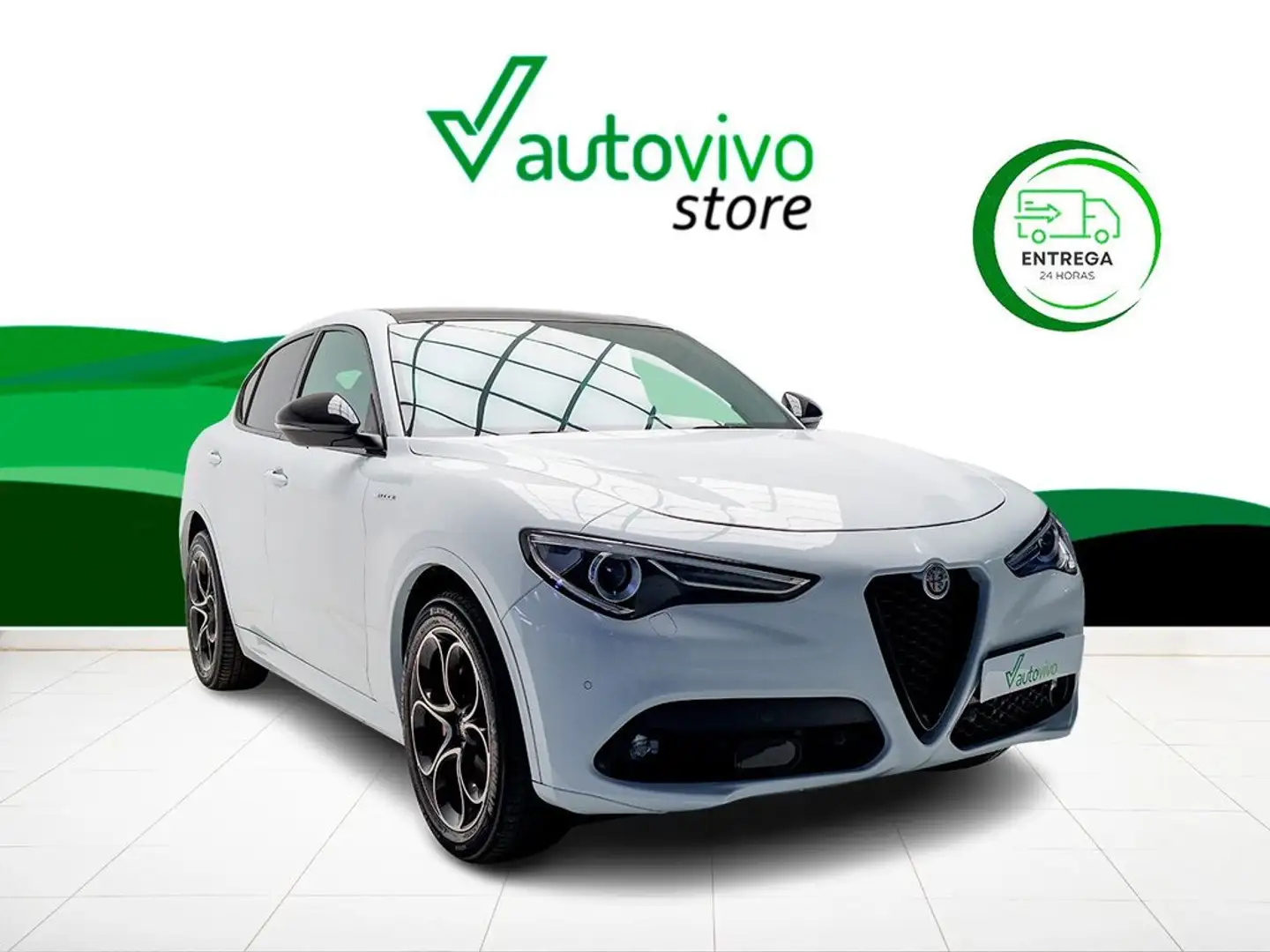 Alfa Romeo Stelvio VELOCE 2.1 TD TURBO 210 CV AUTO 4WD 5P Blanco - 1