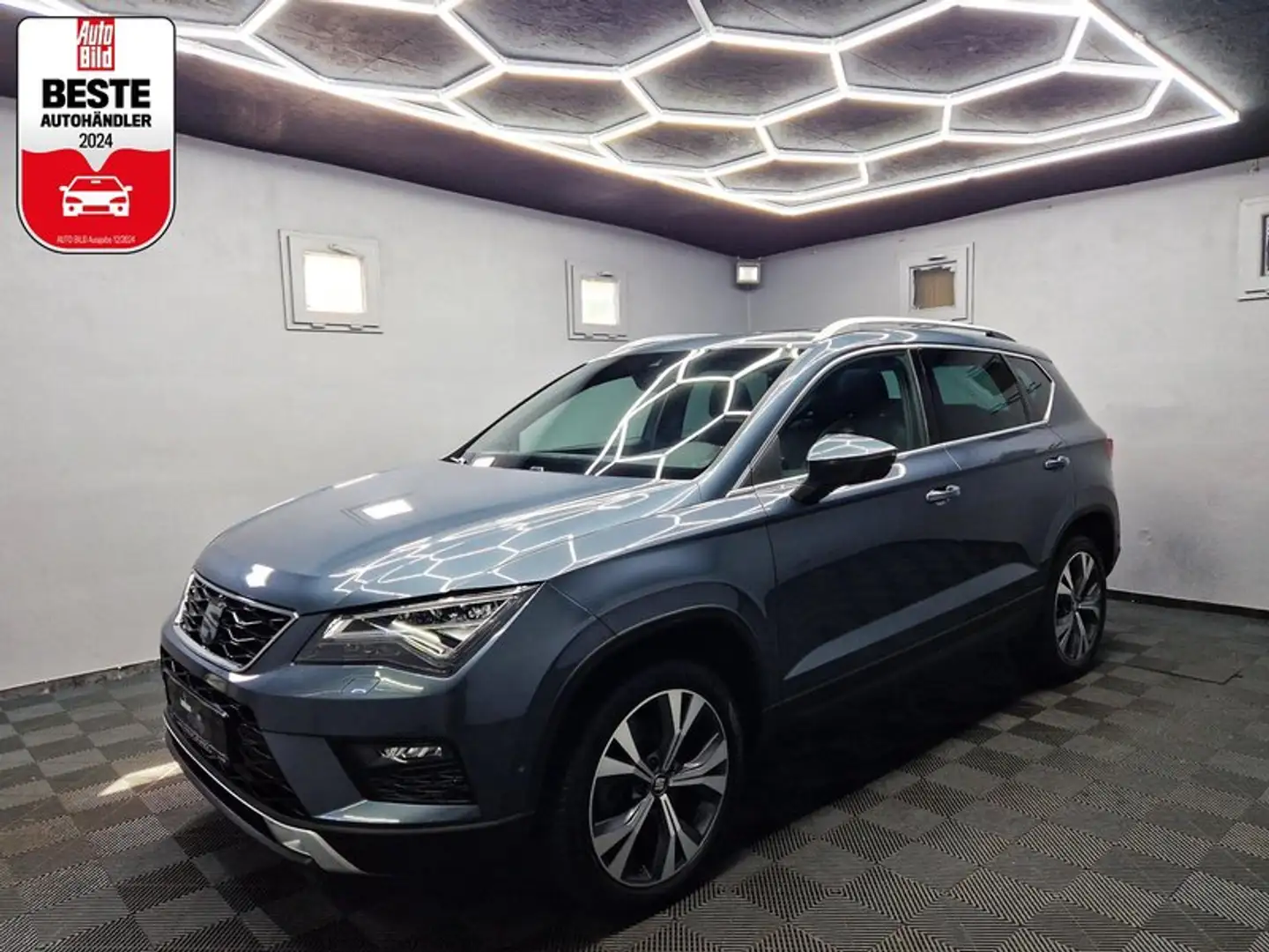 SEAT Ateca Xcellence|AUTOM|PANO|LEDER|LED|ACC|18 ZOLL Grau - 1