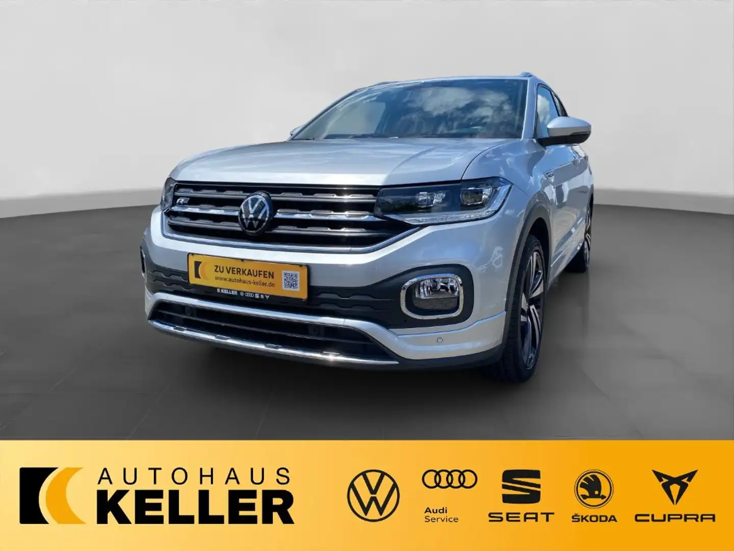 Volkswagen T-Cross Style 1.0 TSI DSG Style R-Line Kam/Ready/ACC/app/1 Zilver - 2