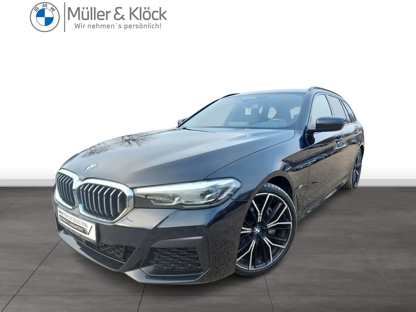 BMW 530 d xDrive Touring M Sportpaket HiFi DAB WLAN Zwart - 1