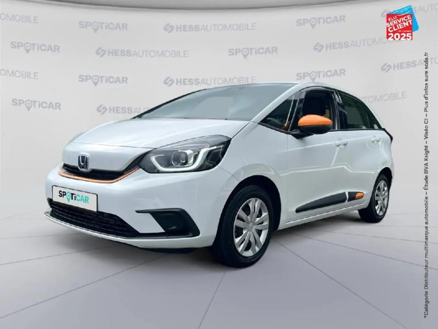 Honda Jazz 1.5 i-MMD 109ch e:HEV Elegance Blanc - 1