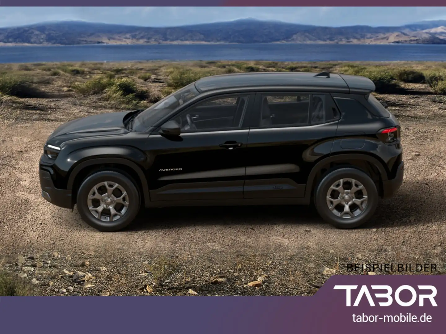 Jeep Avenger 1.2 MHEV 110 DTC Longitude SHZ LED PDC Schwarz - 2