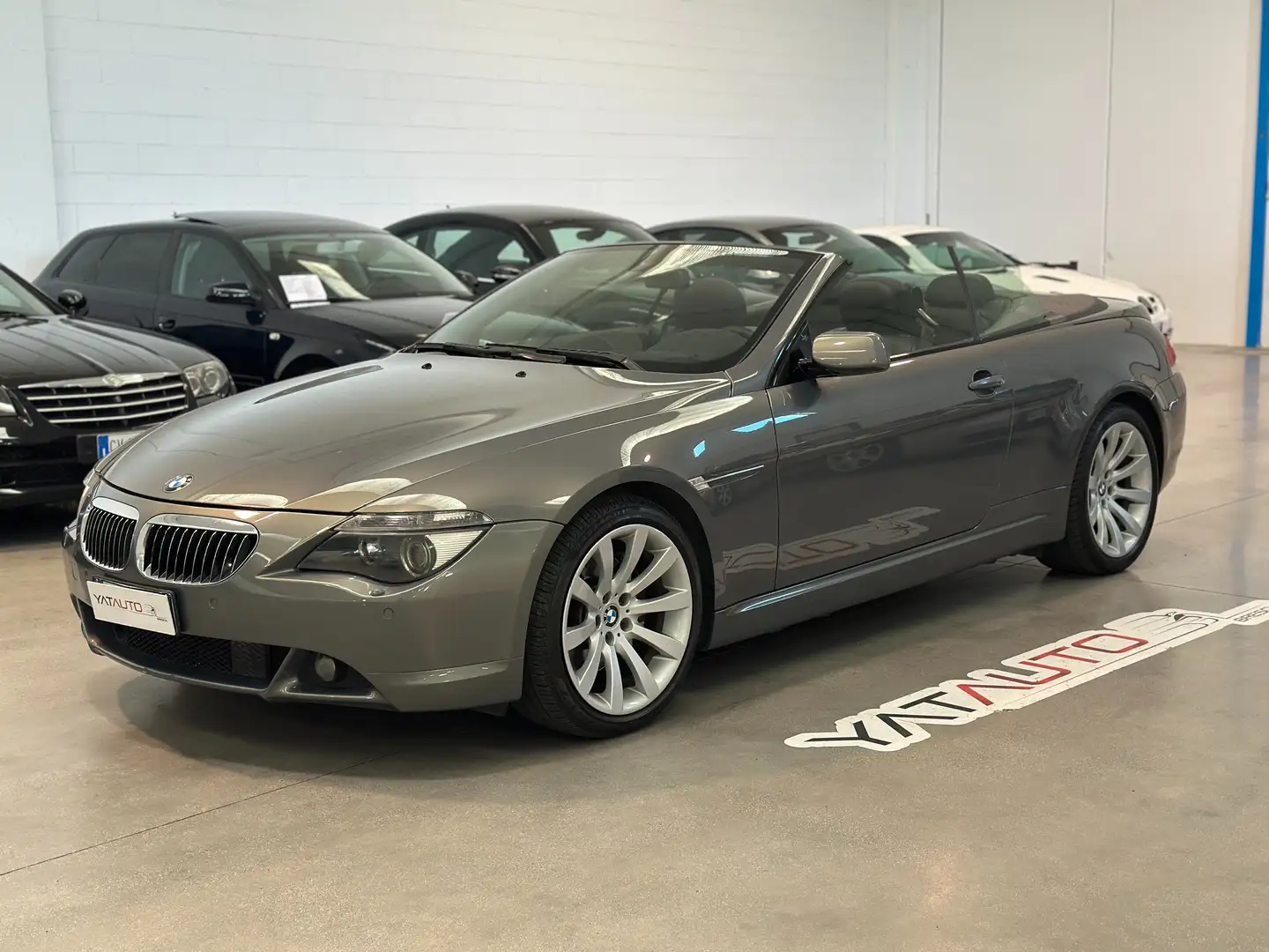 BMW 650 650i Cabrio SMG MOLTO BELLA!! Gris - 1